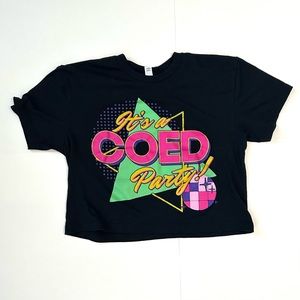 Coed Elite Worlds 2022 Cropped Tee